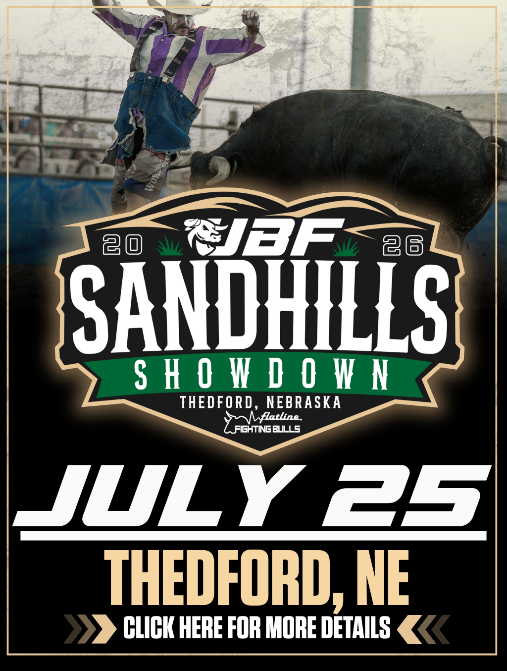 Thedford, Nebraska Bullfights
