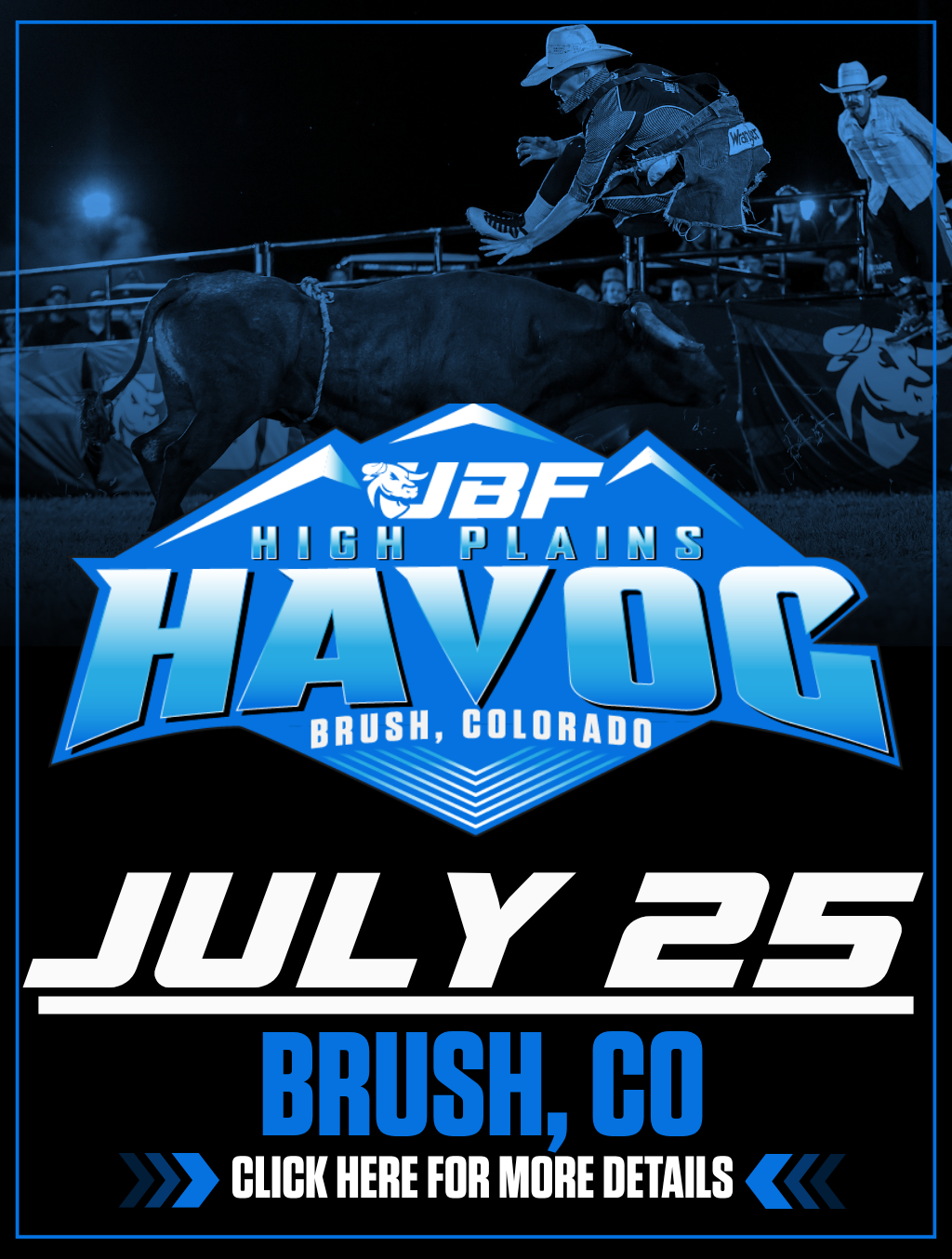 High Plains Havoc, Brush, Colorado Bullfight